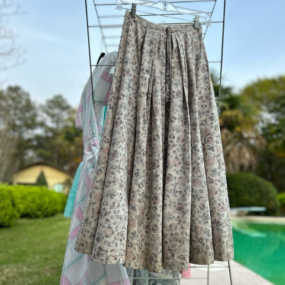 Shabby Chic Cottage Core Skirt
